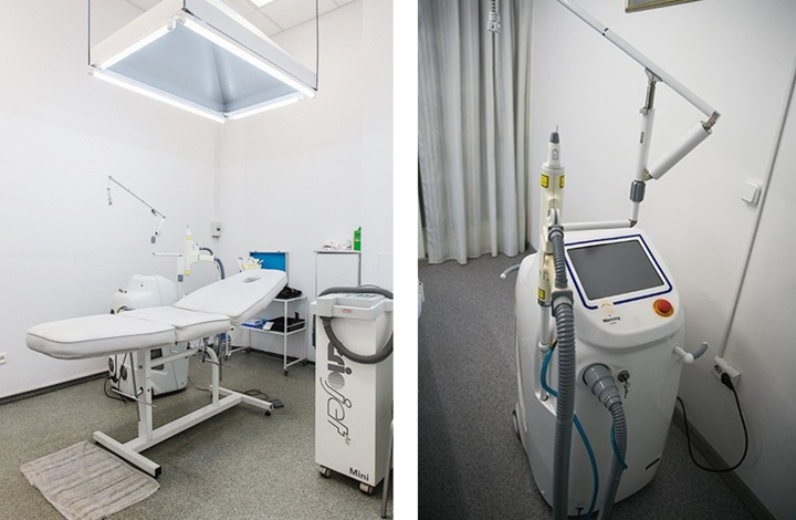 Лазерное оборудование MULTILINE в клинике LINLINE Минск. Уникальные лазеры для омоложения, удаления пигментации, сосудов и новообразований.