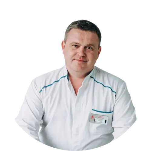 Фото врача Буравского Александра Владимировича, врача-хирурга клиники лазерной медицины LINLINE в Минске.
